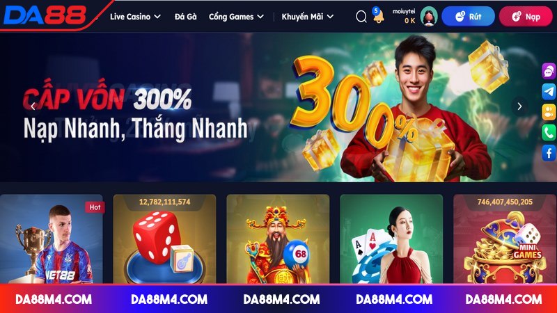 Đại lý DA88 là chương trình nhận được sự quan tâm
